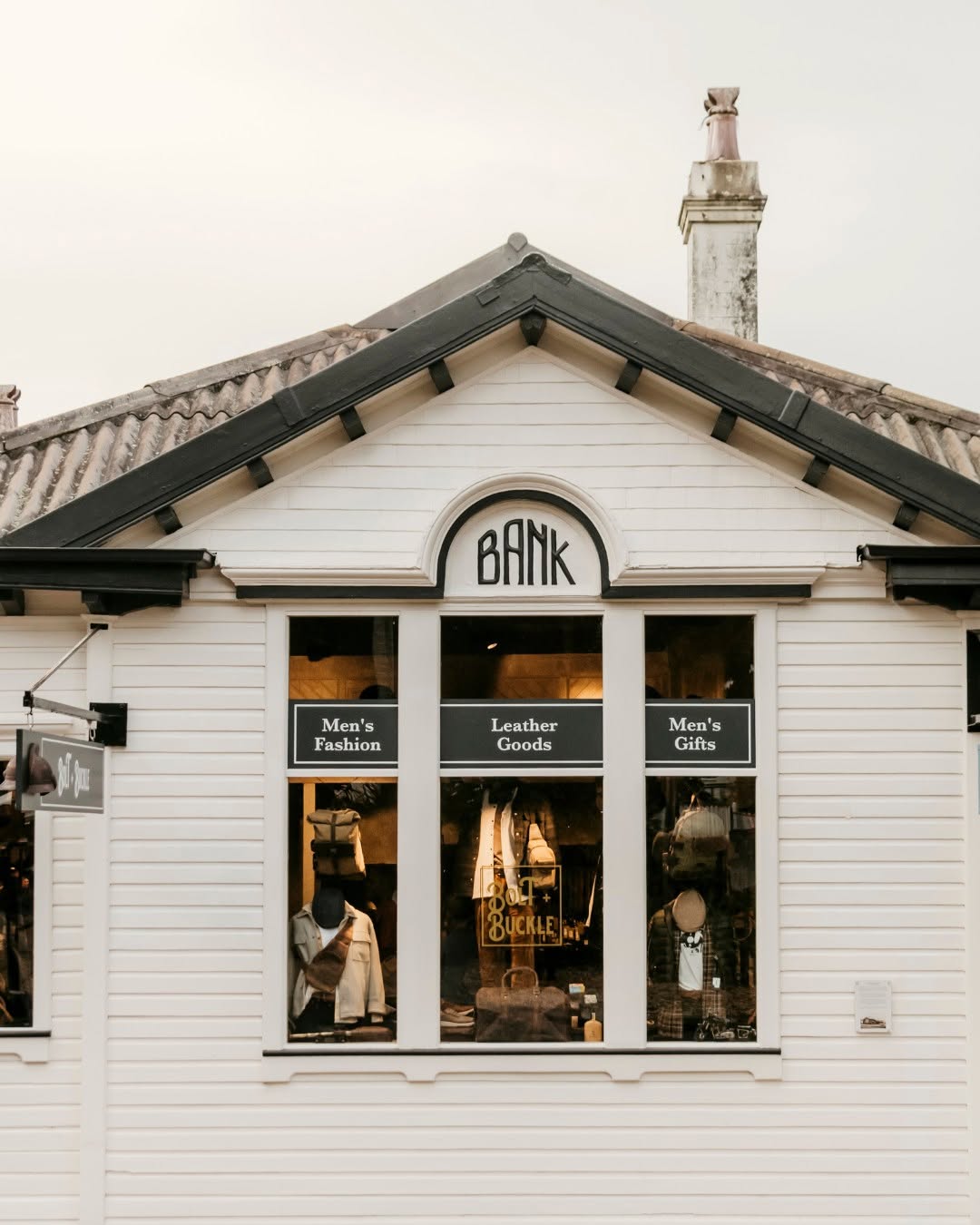 Bolt & Buckle heritage storefront